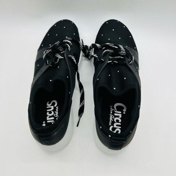 CIRCUS BY SAM EDELMAN WOMENS BLACK NEOPRENE SNEAKERS SIZE 11 - Picture 7 of 16
